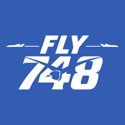 Fly748 logo